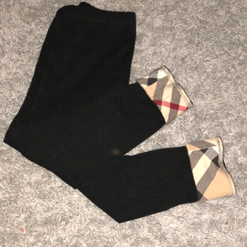 Toddler Burberry leggings